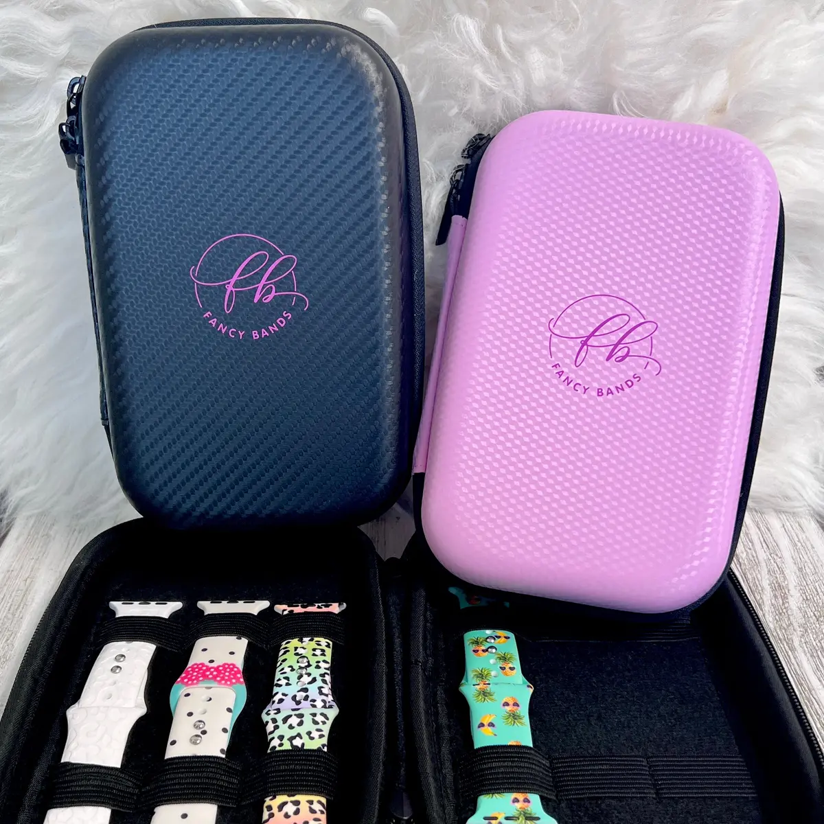 Travel Size Fancy Band Storage Case Two Colors Available 1
