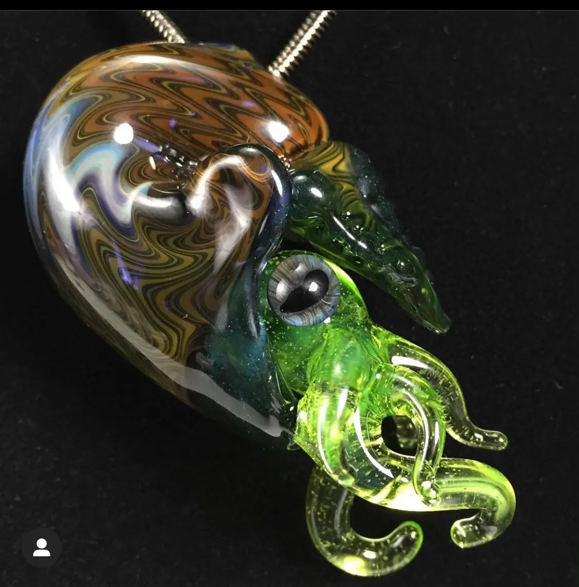 Brandon Martin Nautilus Pendant 1