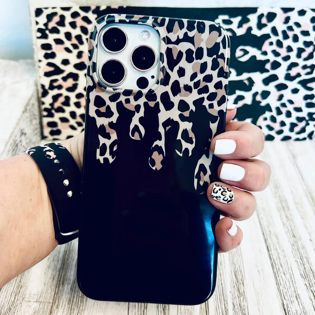 Leopard Drip Phone Case For Iphone 1