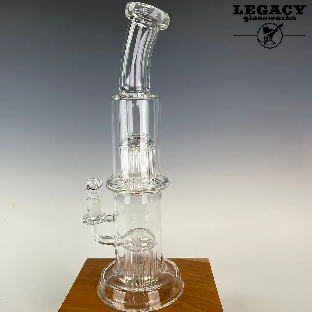Leisure Glass 13 Arm Double Stack Tube 1