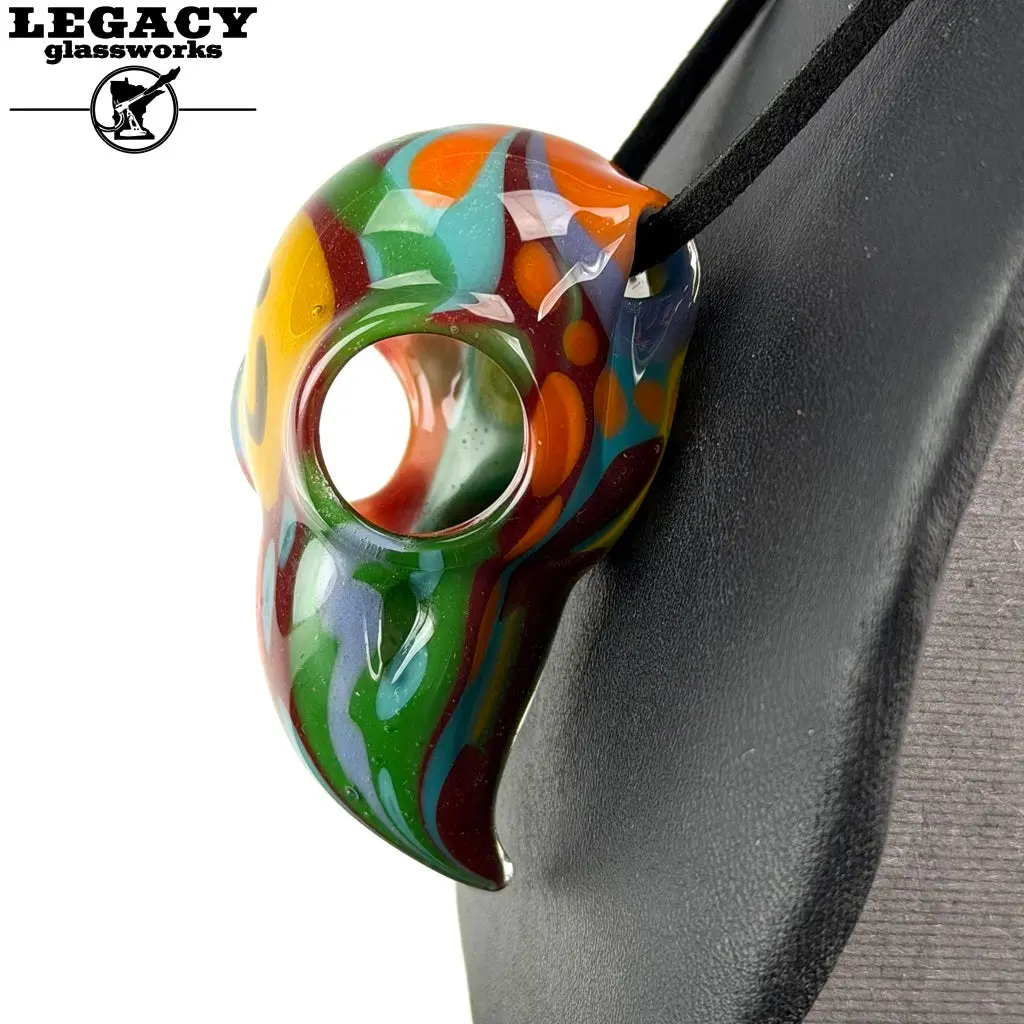 Ty Leeman X Burtoni Bird Skull Pendant 1