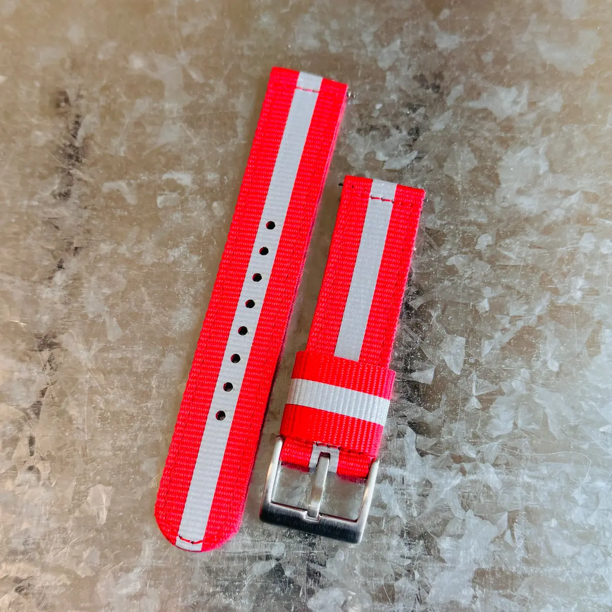 Reflective Braided Nylon Sports Band For Samsung Watch Multiple Colors Available 4