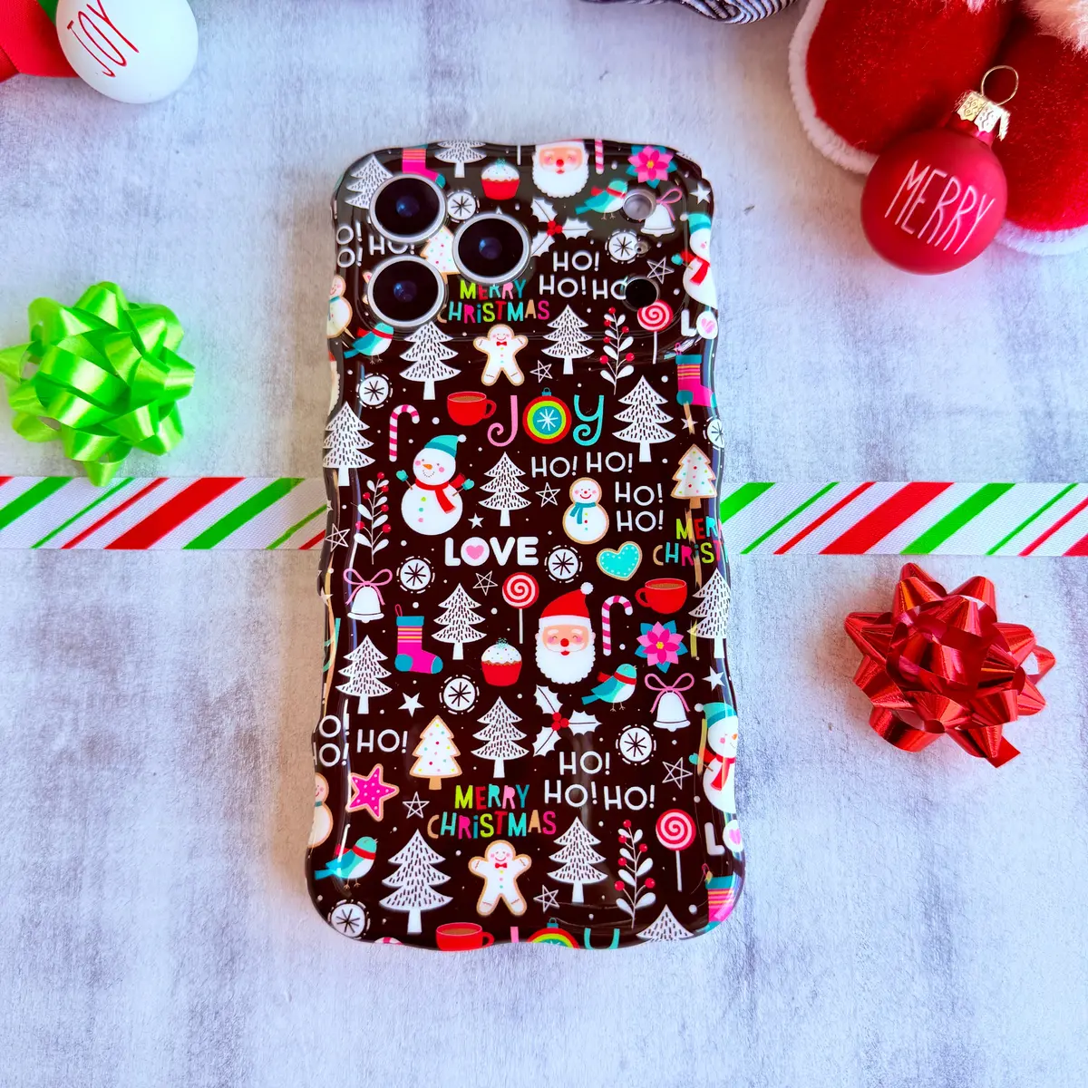 Jolly Wrist-Mas Wavy Luxe Magsafe Case For Iphone 6