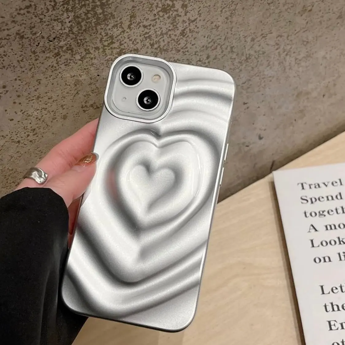 Platinum Kiss 3D Heartwave Case For Iphone 1