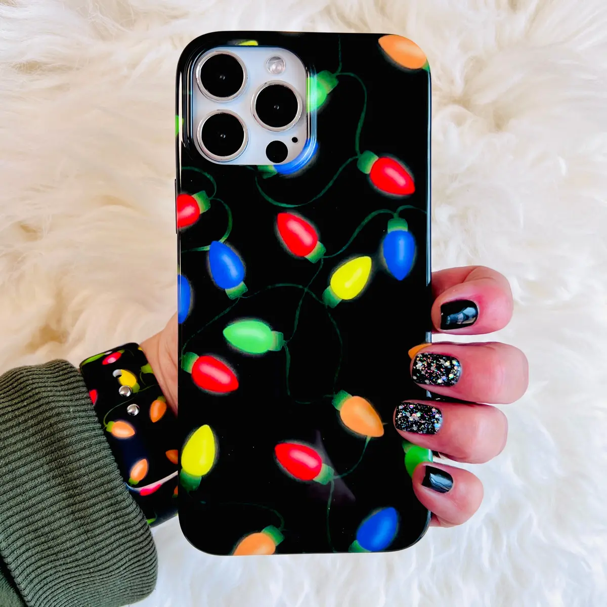 Christmas Lights Phone Case For Iphone 1