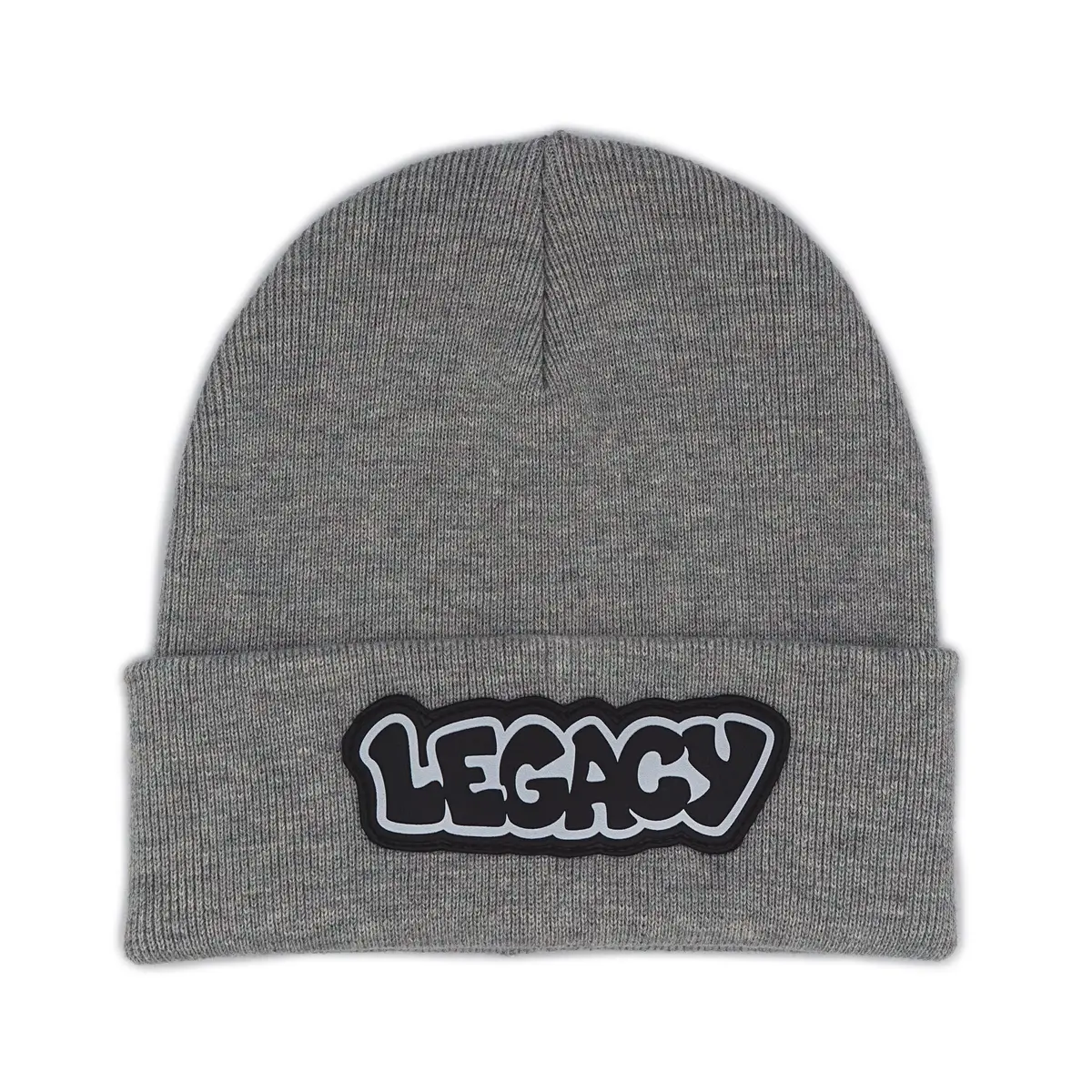 Legacy Ultra Soft Grey Throwie Beanie 1