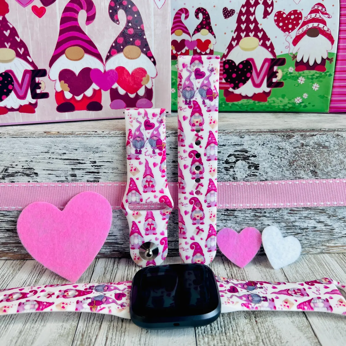 A Love Like Gnome Other Print Silicone Band For Fitbit Versa 1/2 1