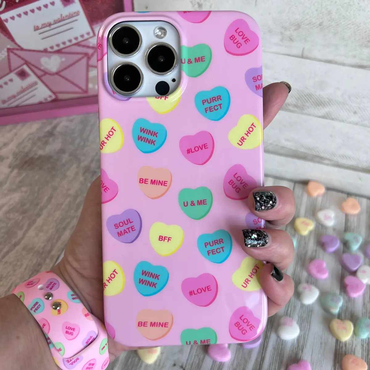 Conversation Hearts Phone Case For Iphone 1