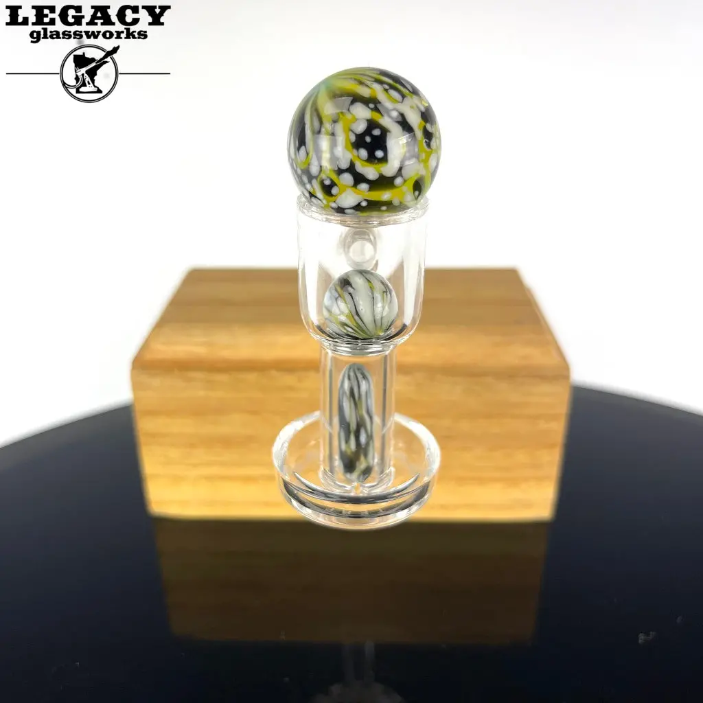 Pinky Brewtz Yellow Jag Print Slurper Set 1