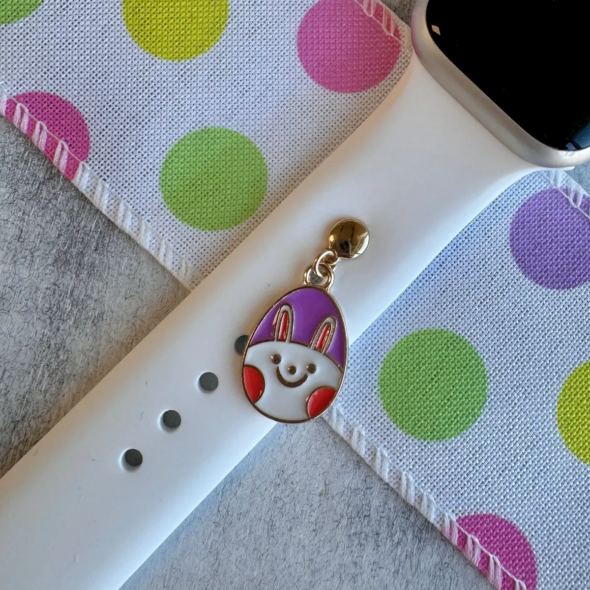 Band Charms 1Pc. Bunny Bliss Easter Egg 1