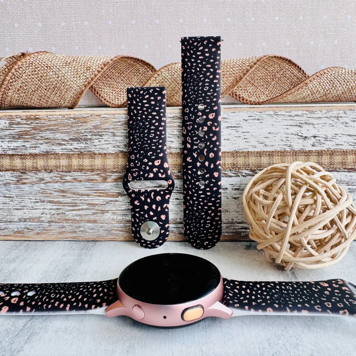 Freckle Fancy Print Silicone Band For Samsung Watch 1