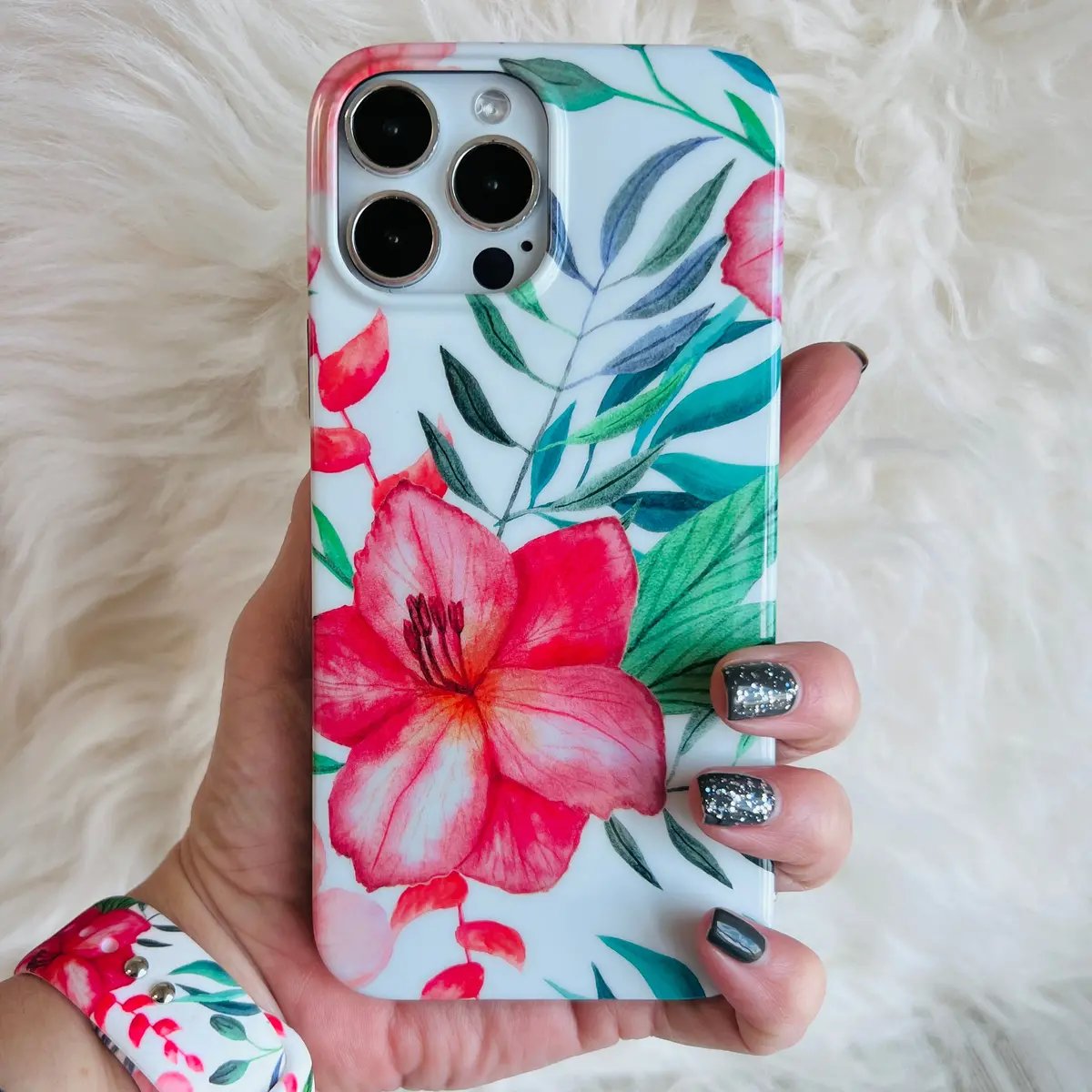 Hawaiian Floral Phone Case For Iphone 1