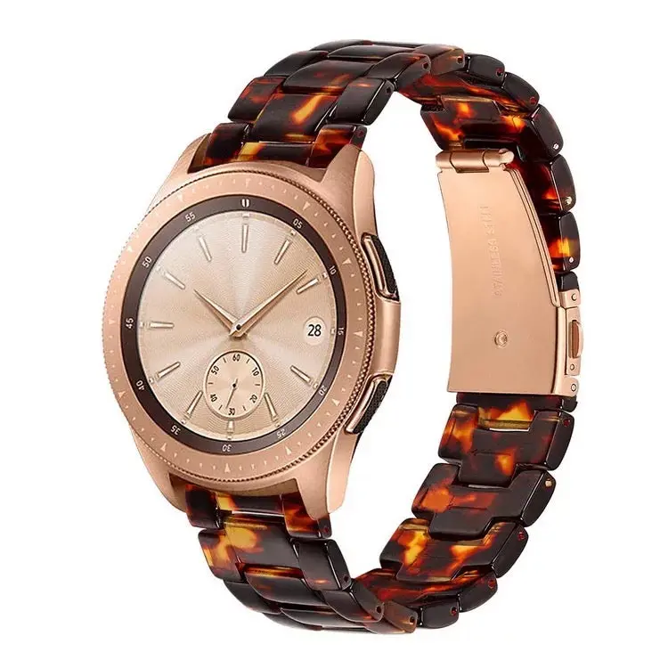 Luxurious Resin Link Band For Samsung Watch Multiple Colors Available 1