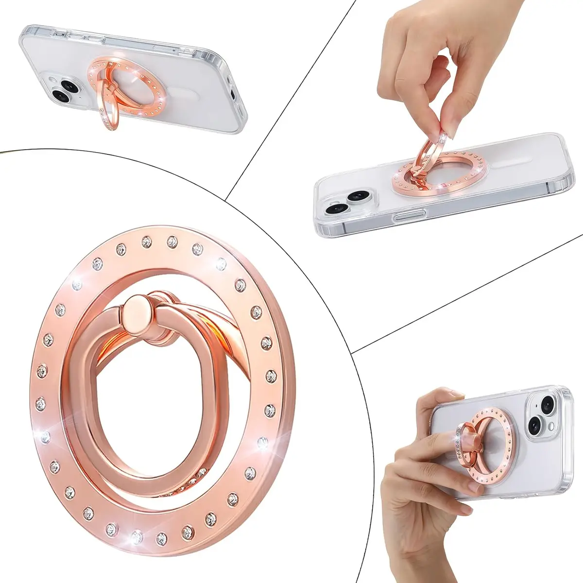 Twinkleloop Fancy Phone Magsafe Phone Grip Multiple Colors Available 1