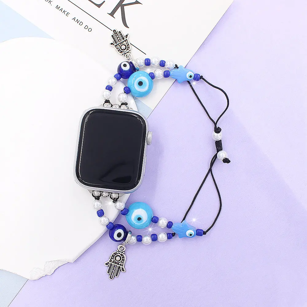 Mysticeye Beaded Bracelet Band For Apple Watch 1
