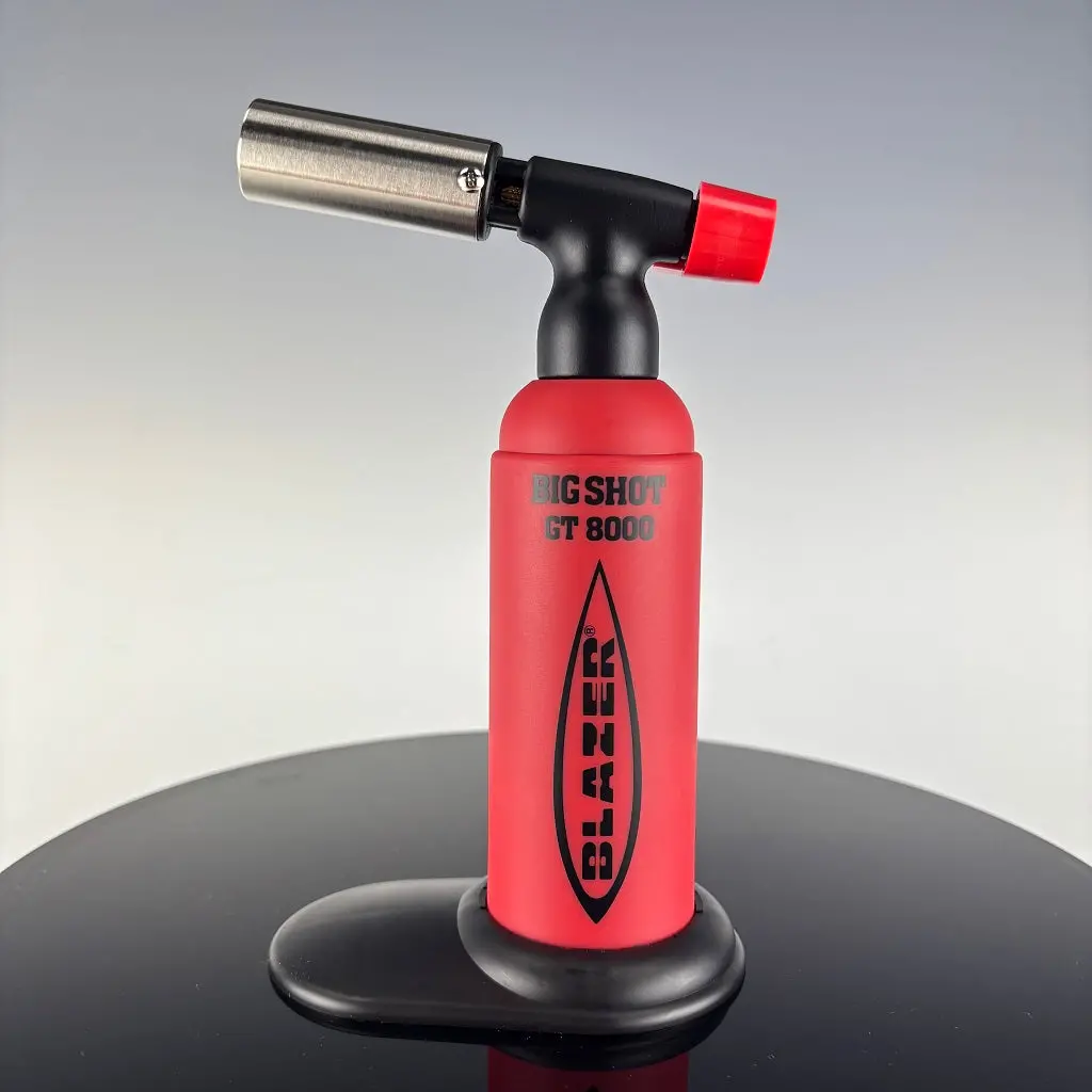 Blazer Big Shot Limited Edition Red W/ Black Letters Butane Torch 1