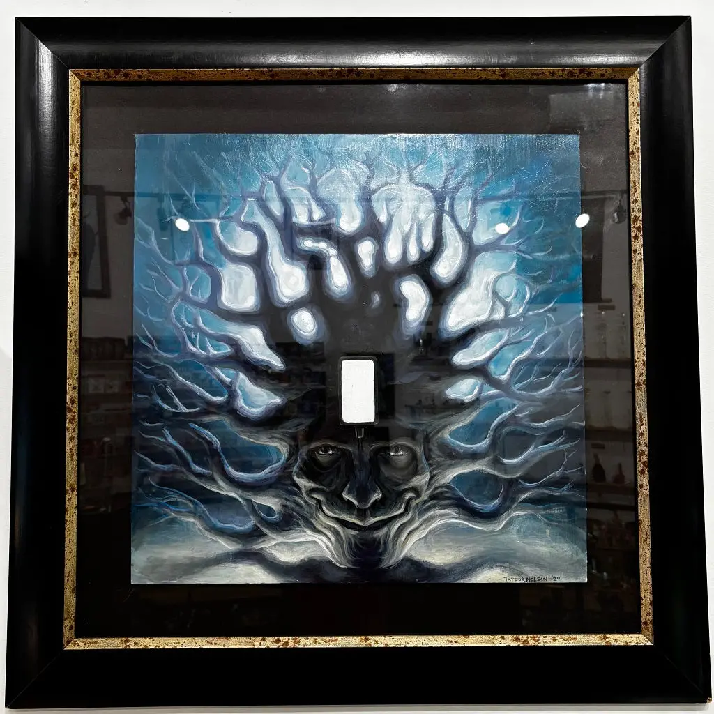 Taylor Nelson Framed Og #7 "Glass Slab" 1