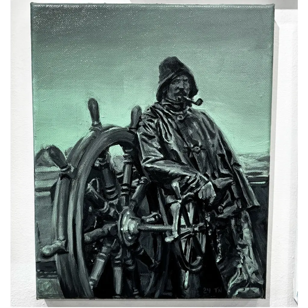 Taylor Nelson Canvas #5 "Study In Green" 1