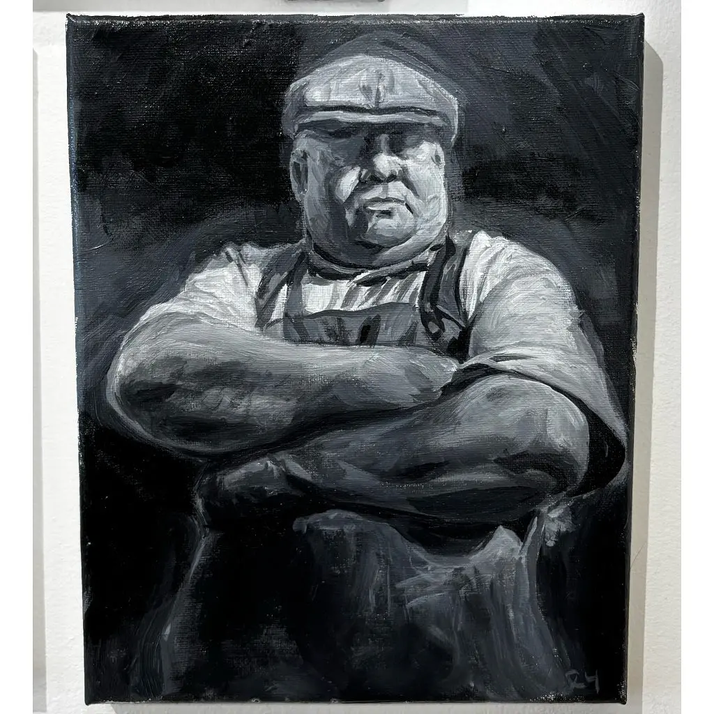 Taylor Nelson Canvas #6 "Black + White Study" 1