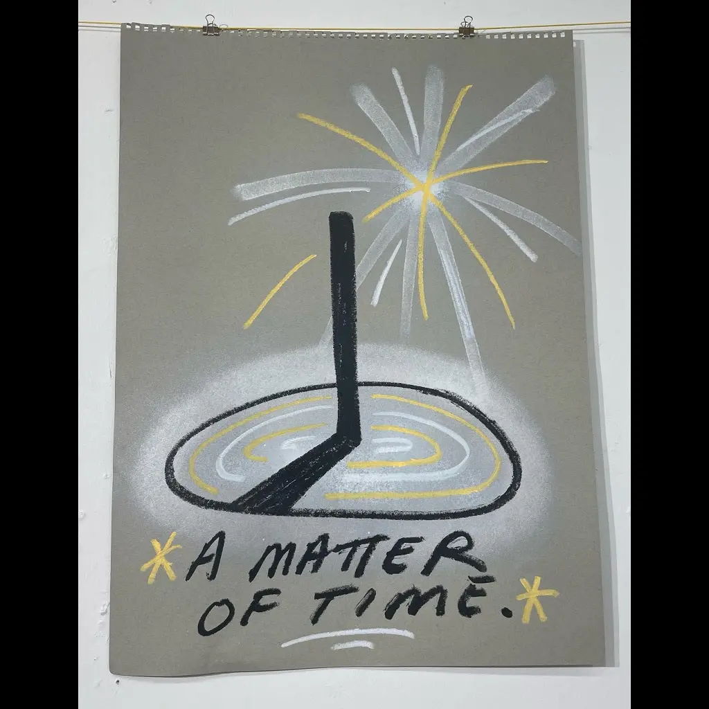 Impeach "Just A Matter Of Time" Paper Sketch 1