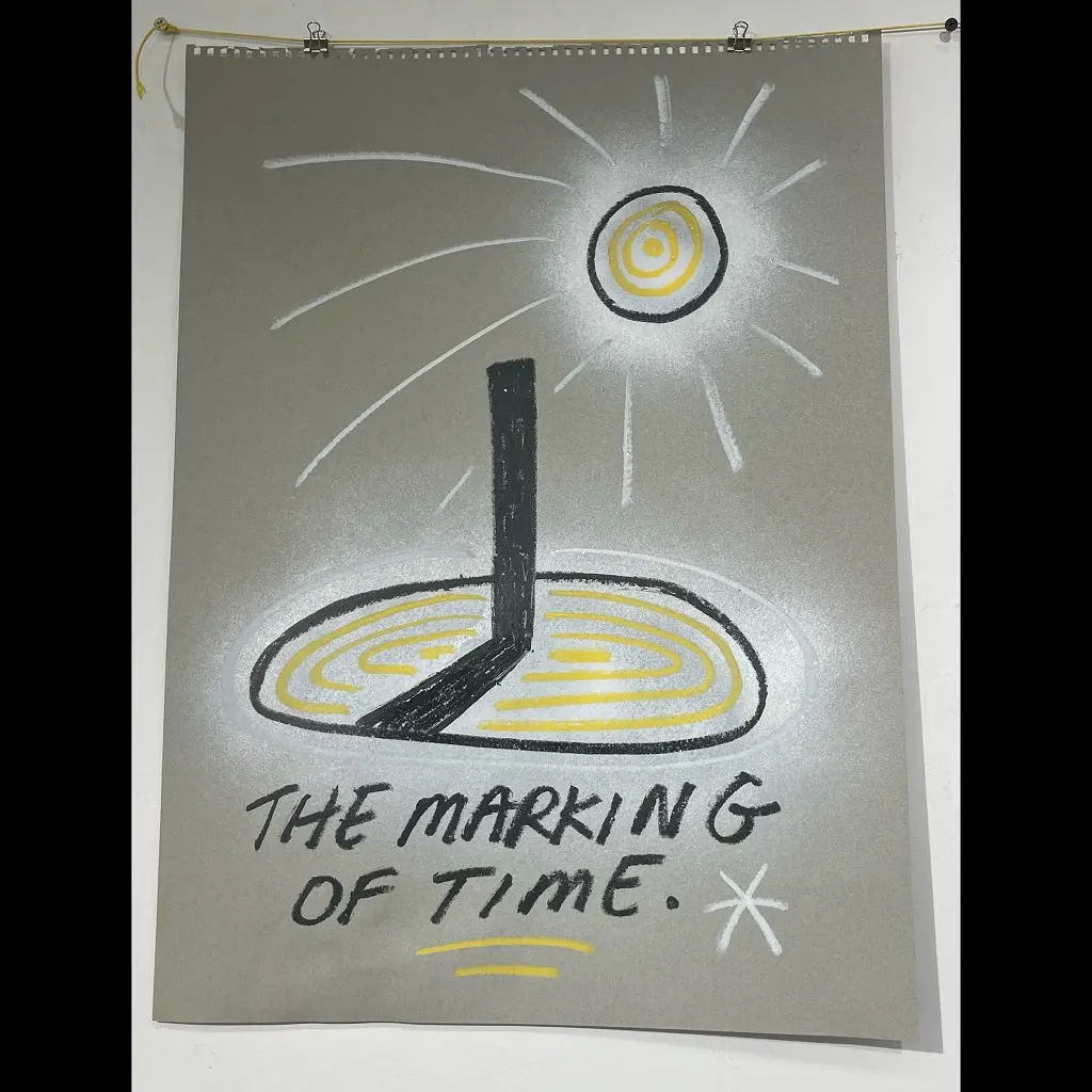 Impeach "The Marking Of Time" Paper Sketch 1