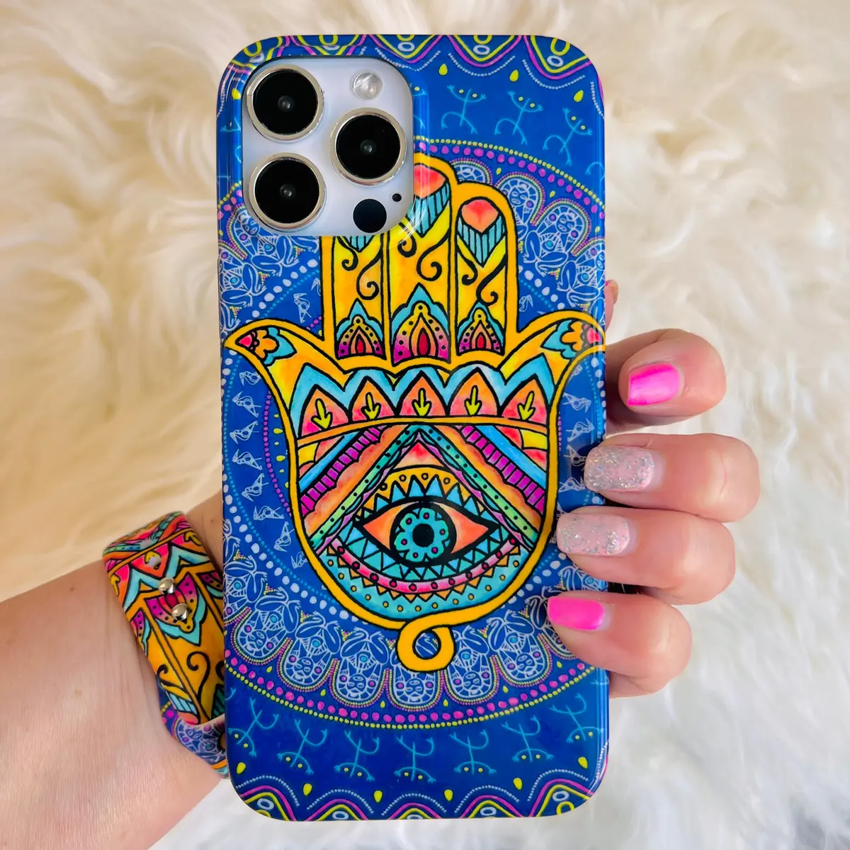 Protective Evil Eye Phone Case For Iphone 1