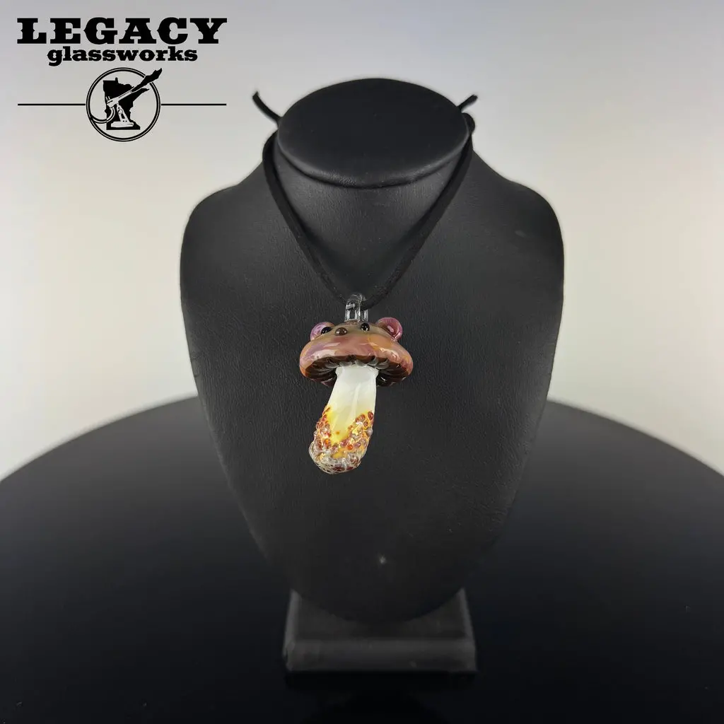 Renee Patula Teddy Mushroom Pendant 1