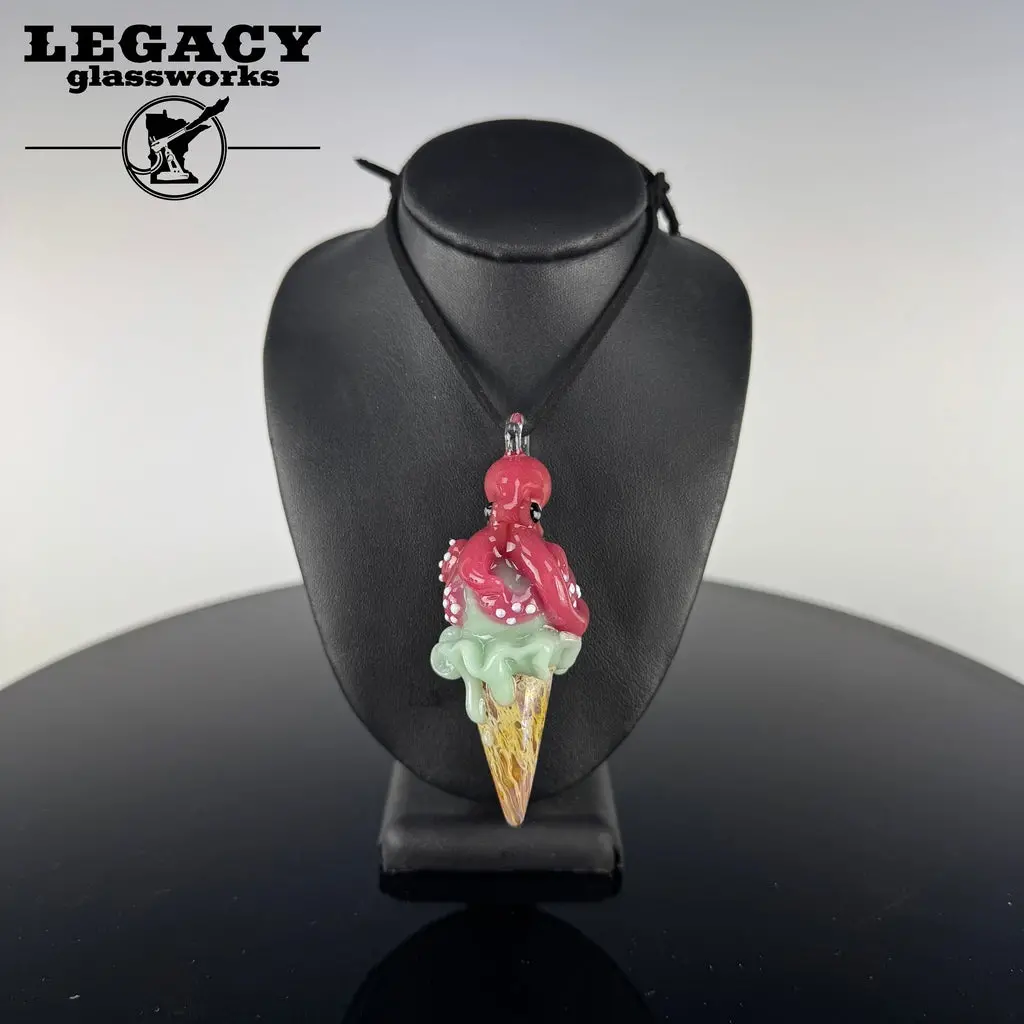 Renee Patula Octopus Cone Pendant 1