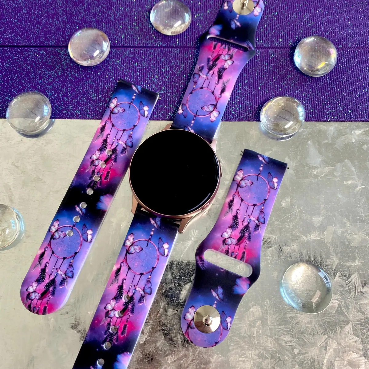 Dream Catcher Print Silicone Band For Samsung Watch 1