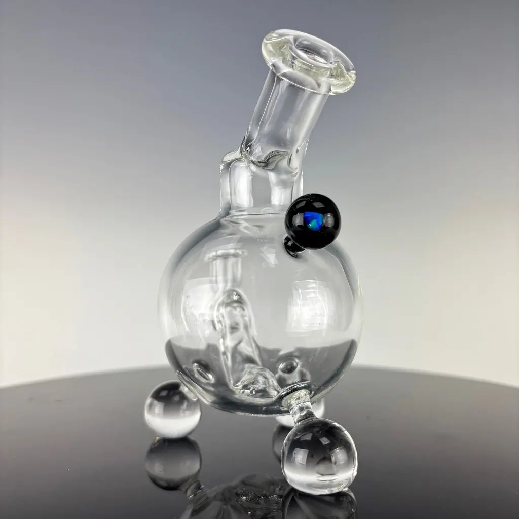 Garner Glass Clear Orb Rig 1