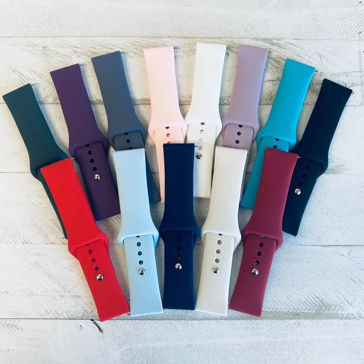 Solid Silicone Band For Fitbit Versa 1/2 1