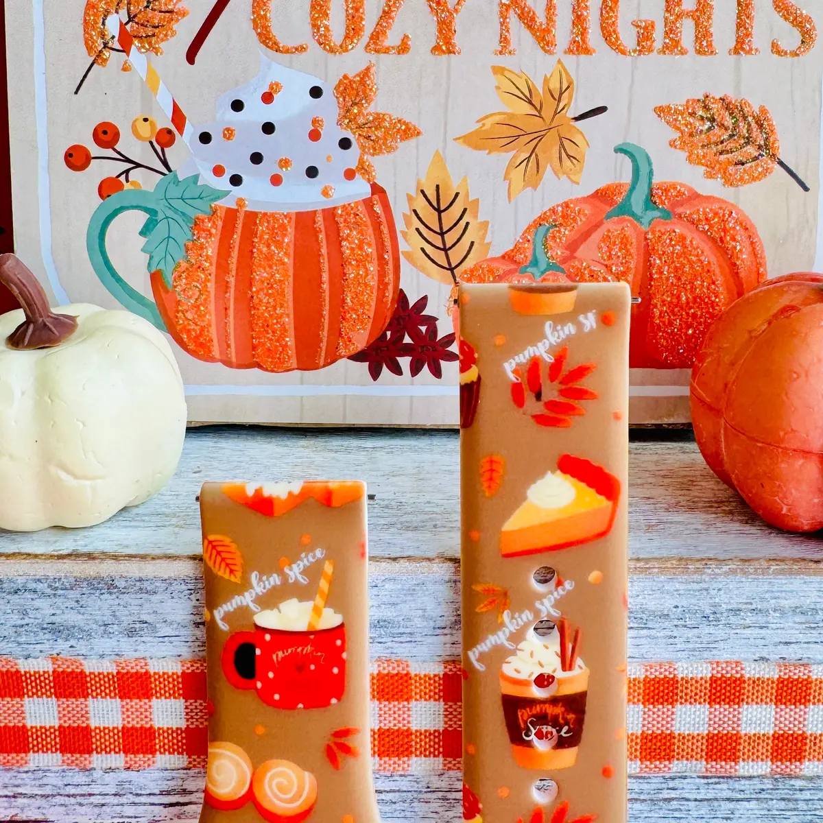 Autumn Treats & Sweets Print Silicone Band For Samsung Watch 2