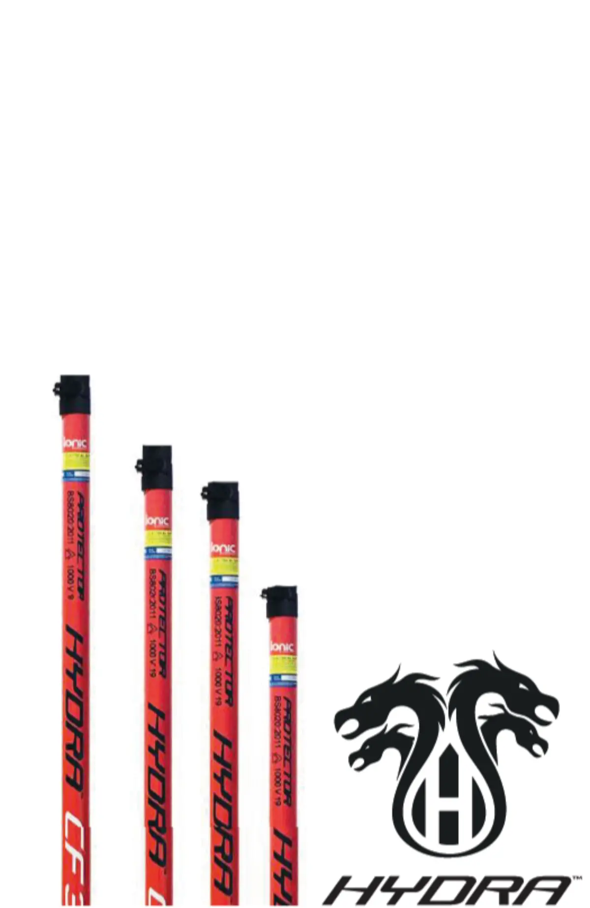 Ionic Systems Hydra Waterfed Pole Convertible Handle - 45Ft/7.3Ft (You Choose) 1