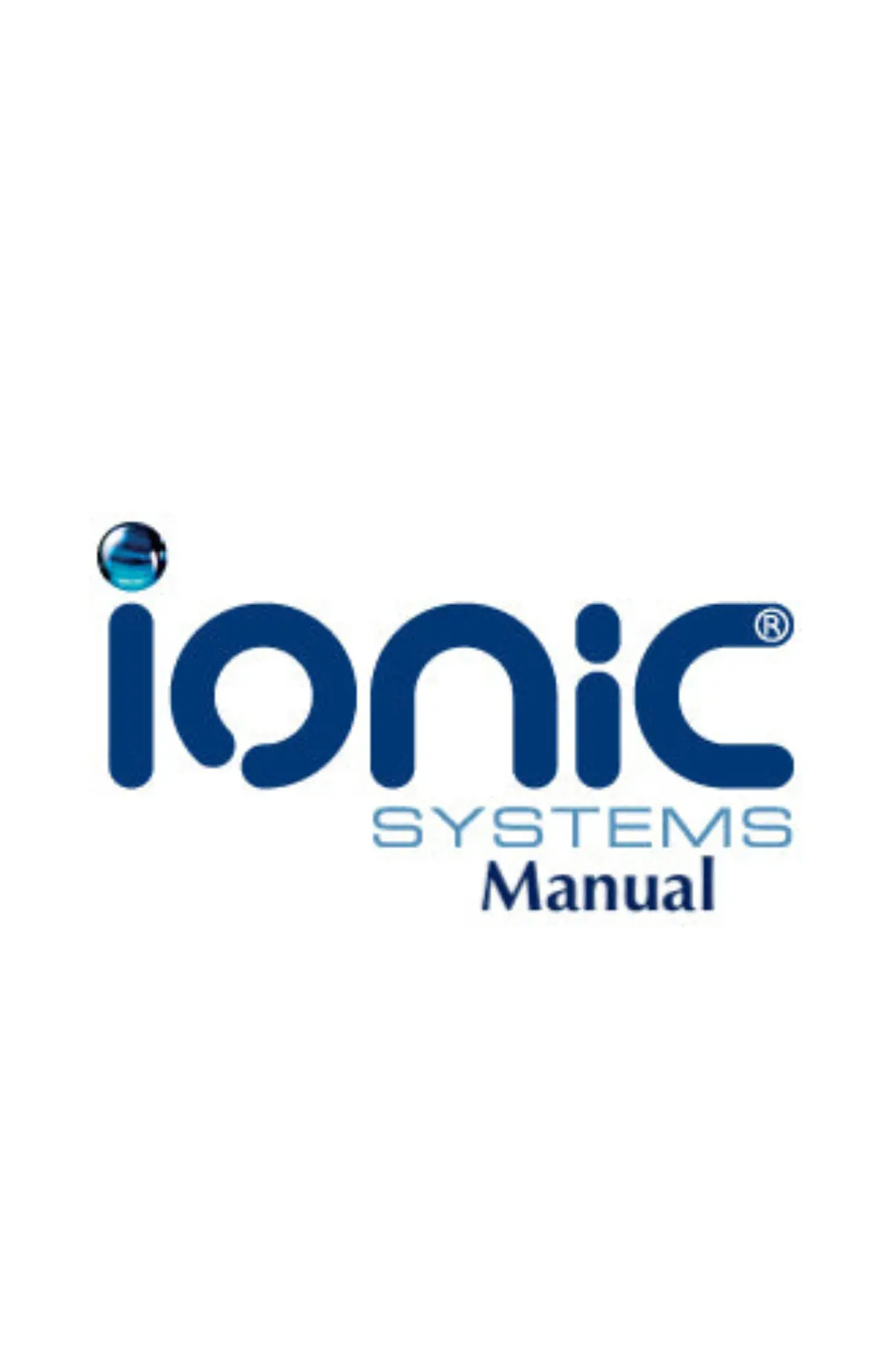 Ionic Systems User Manual - Quattro 1