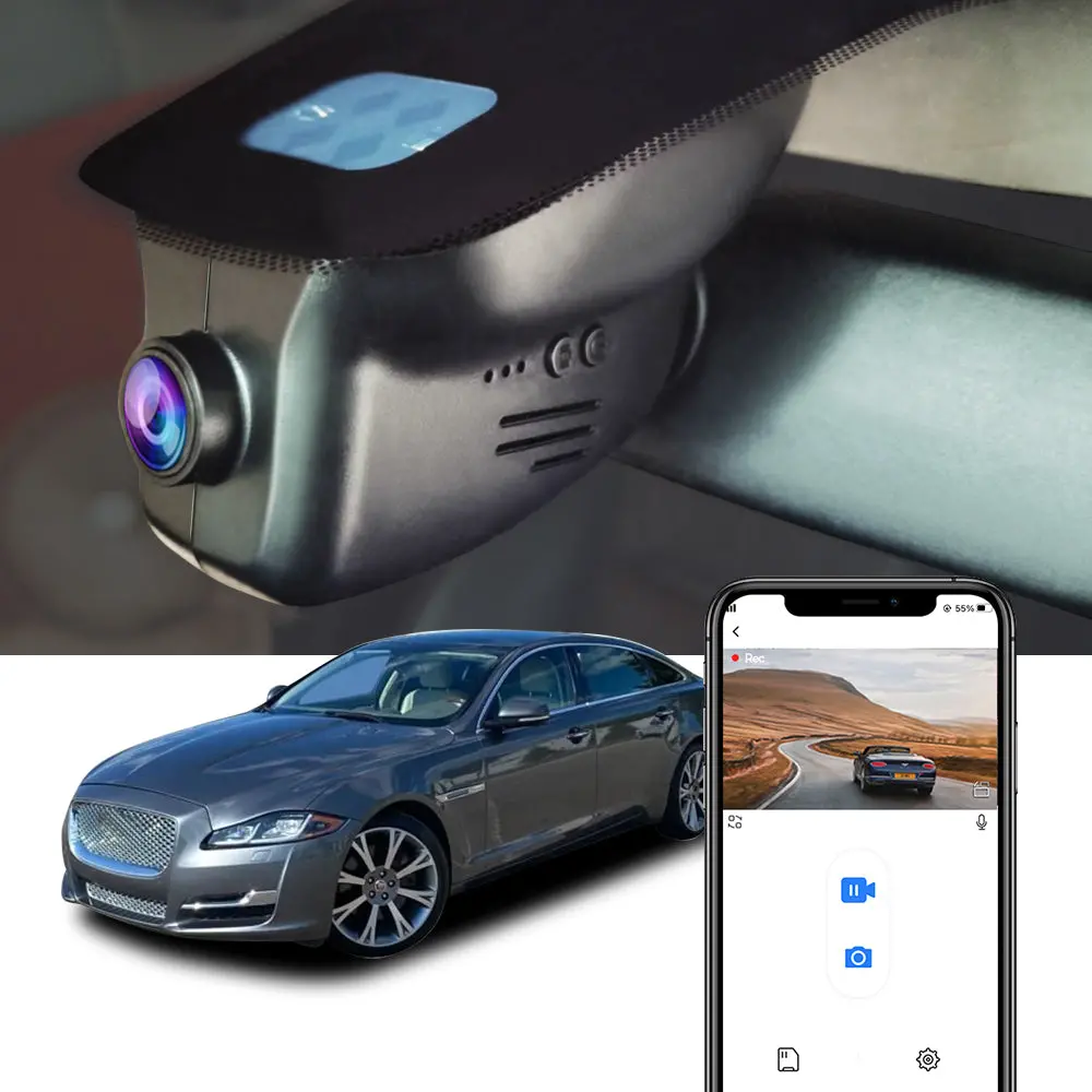 Fitcamx Dash Cam For Jaguar Xj Xj-L 2011 - 2019 4Th Gen (X351) 1