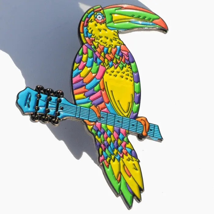 Jammin' Toucan Hat Pin 1