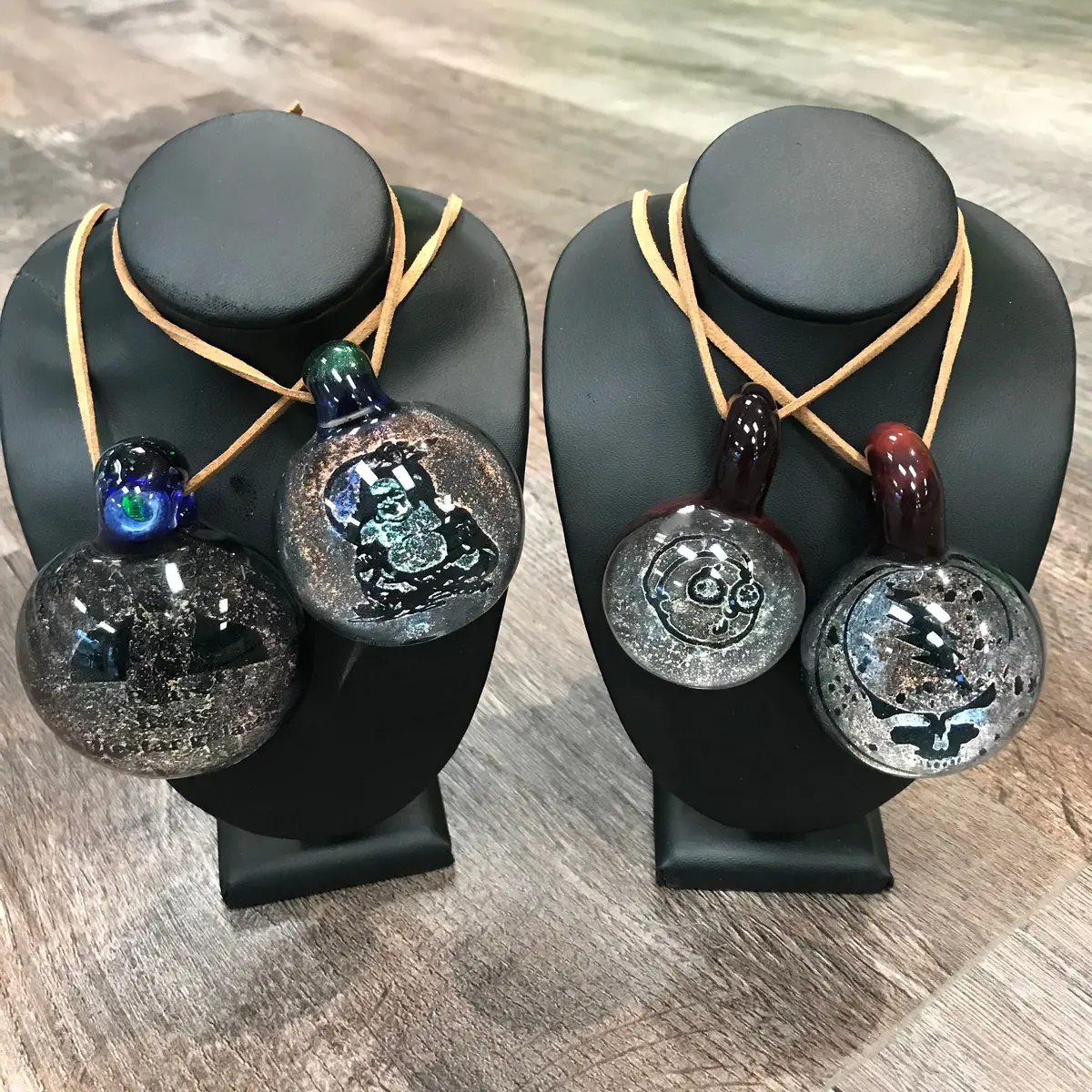 Jes Durfee Dichro Extract Pendants 1