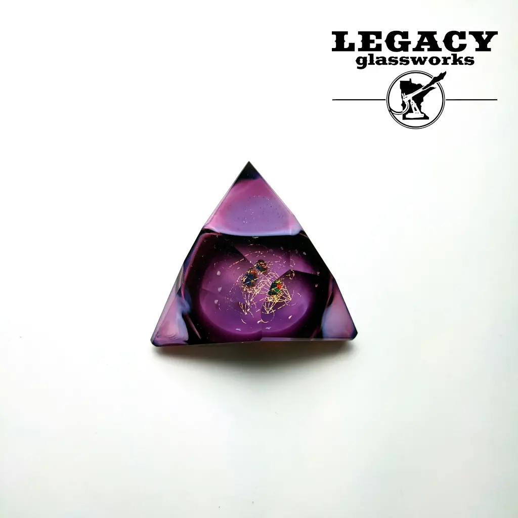 Jes Durfee X Josh Arleth Faceted Opal Triangle Pendant 1
