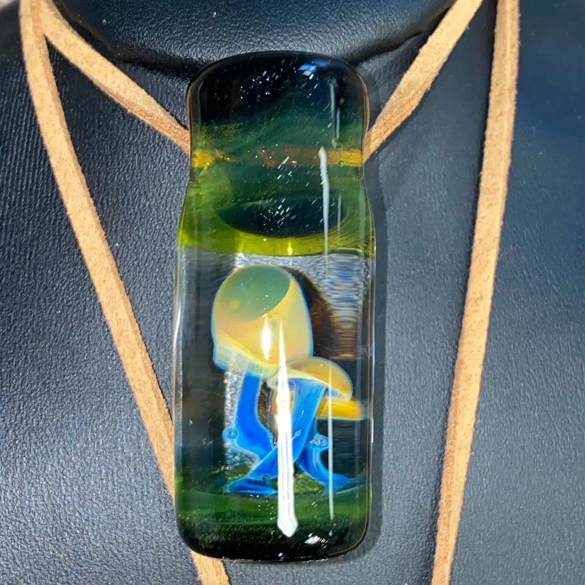 Jes Durfee Double Mushroom Pendant 1