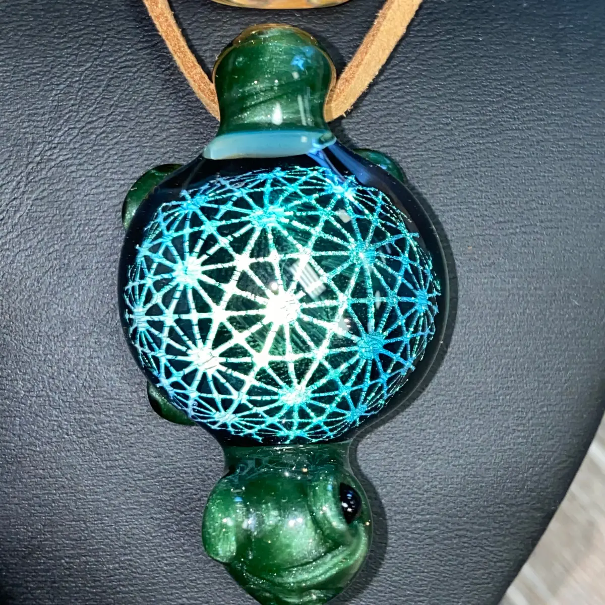Jes Durfee Sacred Geometry Turtle Pendant 1