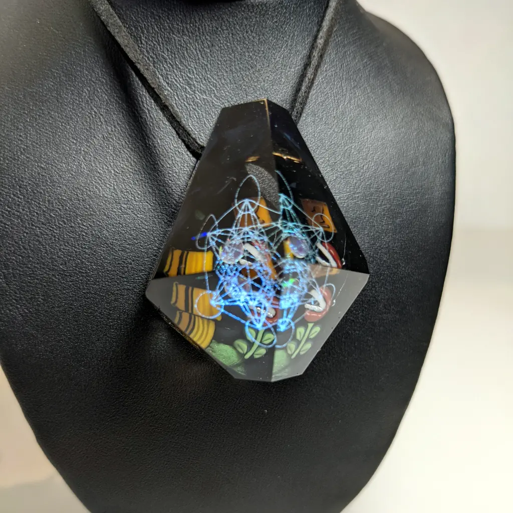 Jes Durfee X Micro Faceted Millie Pendant 2