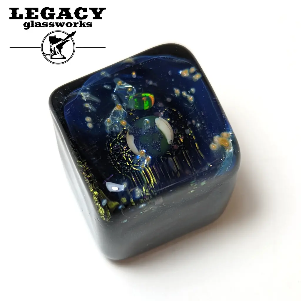 Jes Durfee Space Cube Paperweight 1
