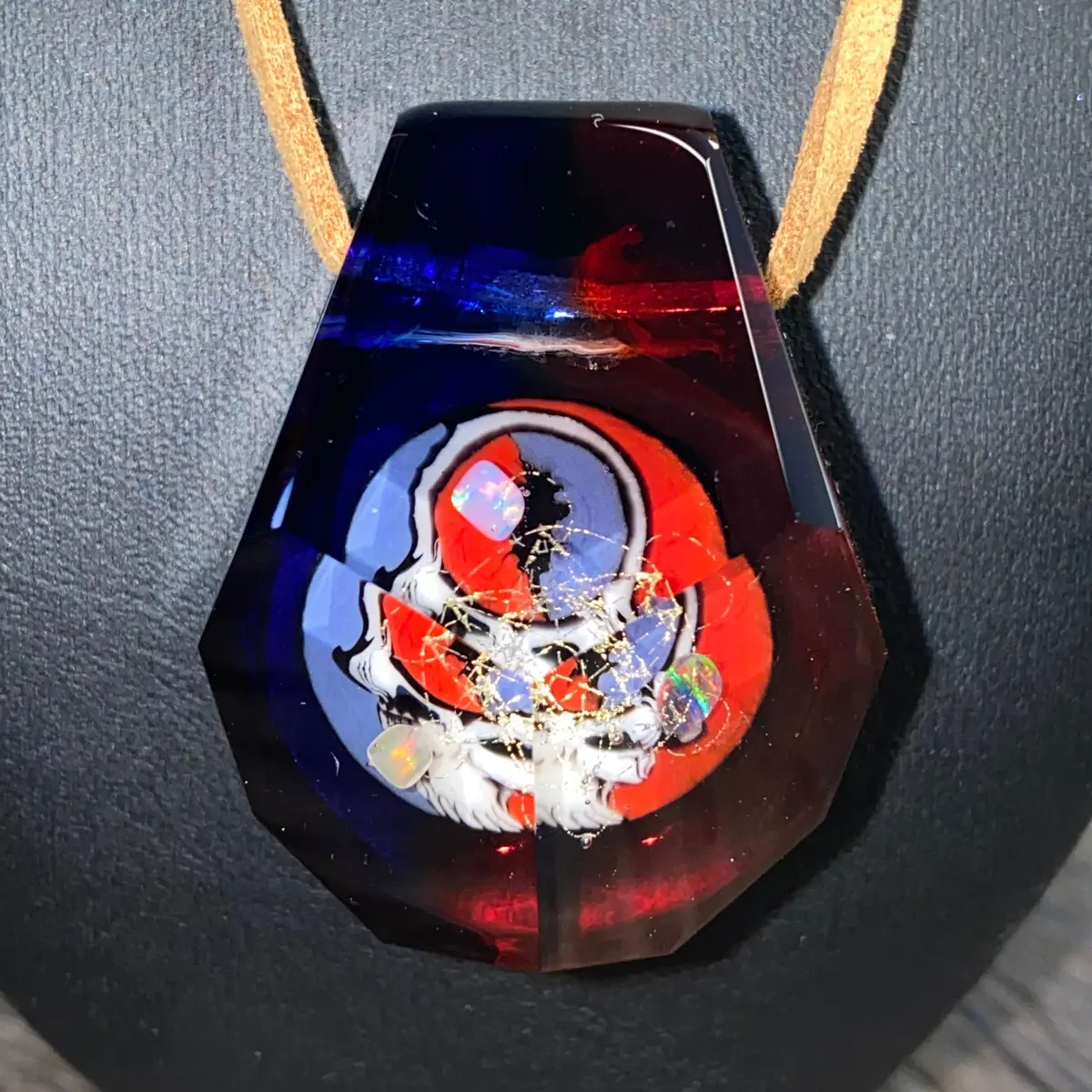 Jes Durfee X Josh Arleth Faceted Stealie Pendant 1