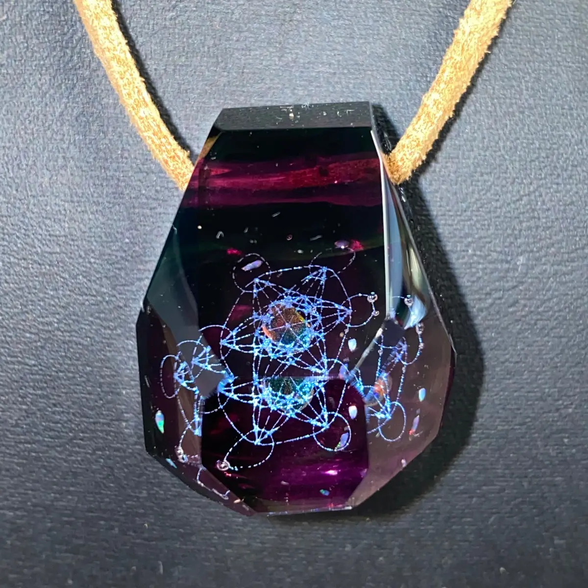 Jes Durfee X Sergio Vettori Faceted Pendant 1
