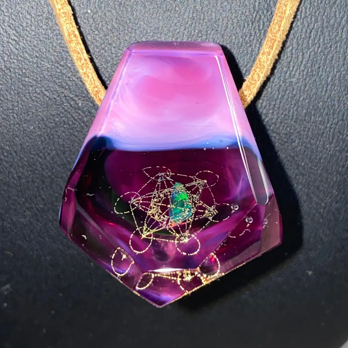 Jes Durfee X Sergio Vettori Faceted Pendant 1