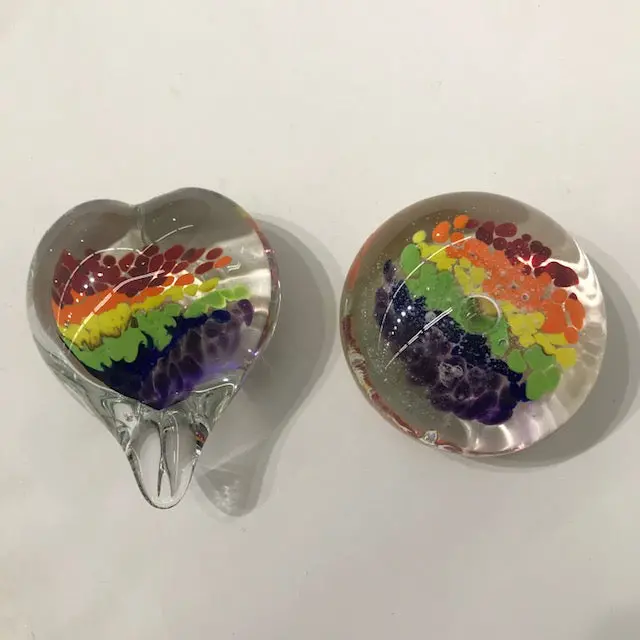 Jill Braun Rainbow Paperweights 1