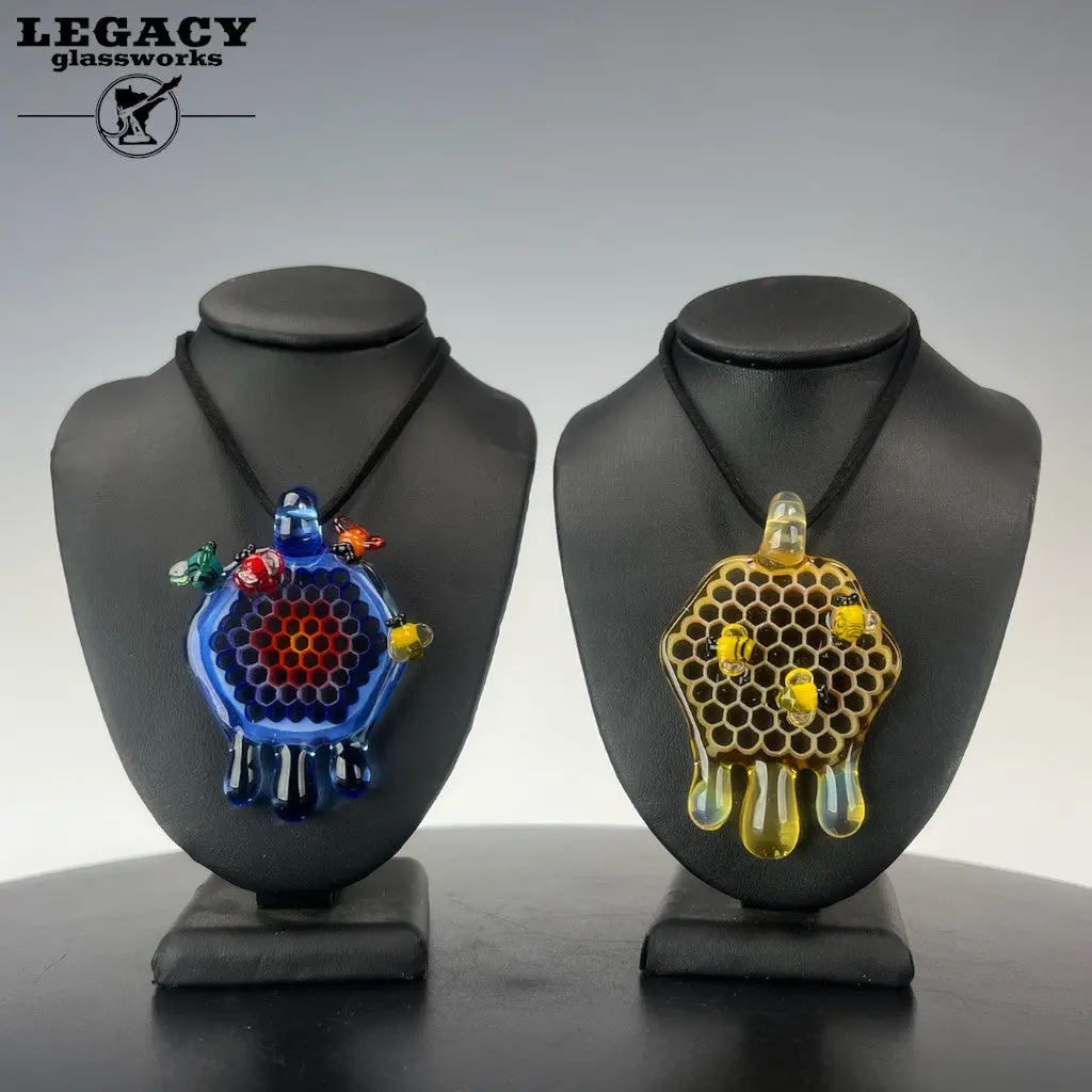 Joe Peters Large Honeycomb Pendant 1