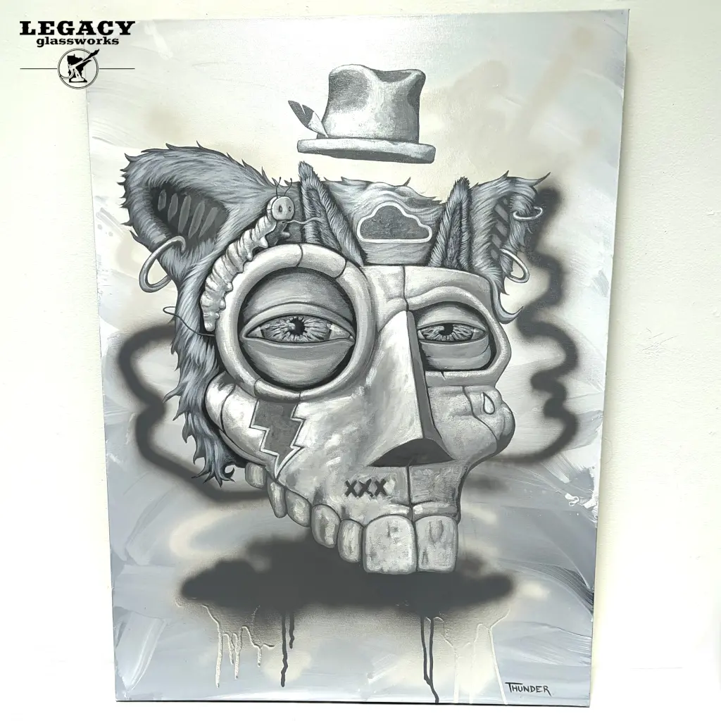 Jonthunder "The Artist" Original Painting 1