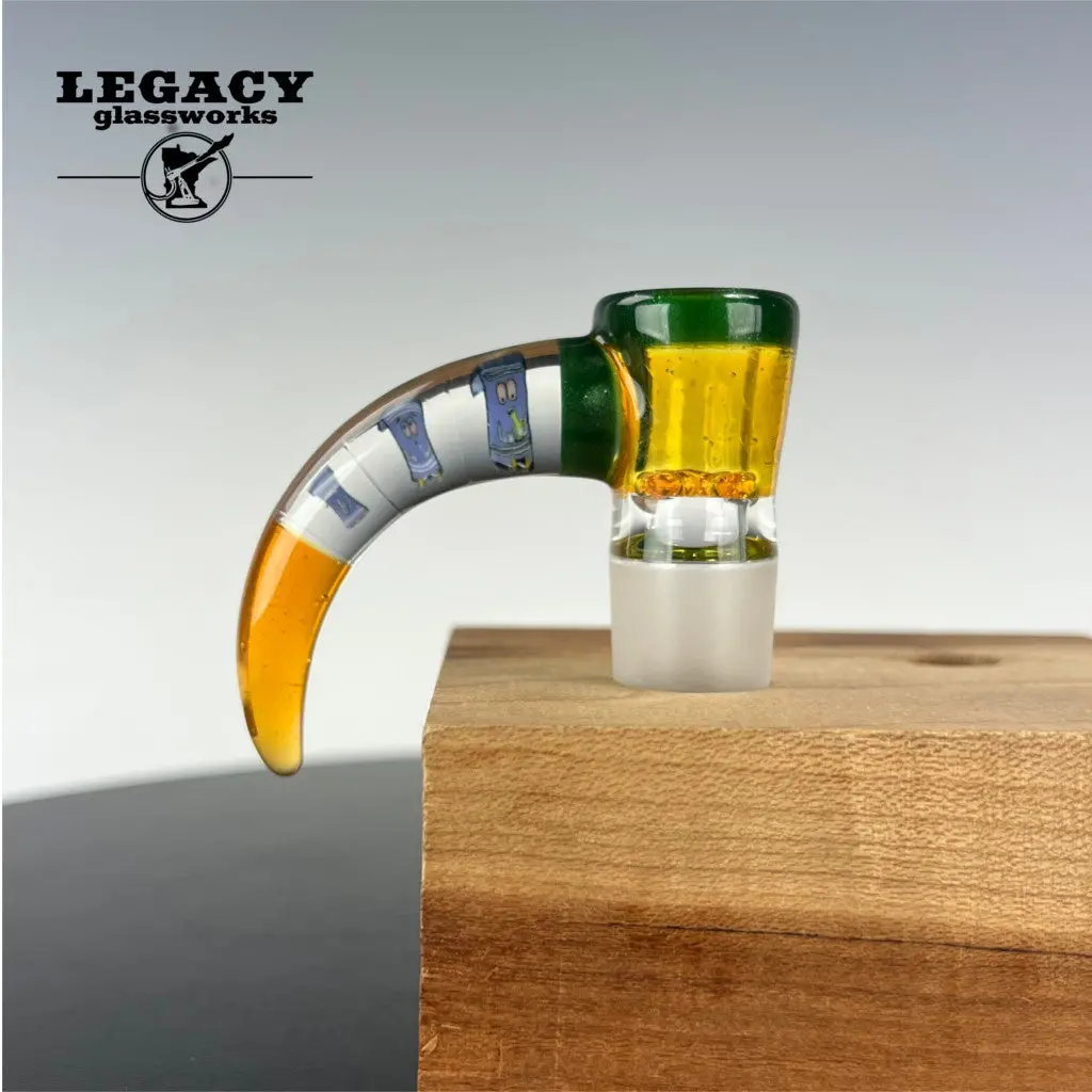 Keys Glass 18Mm Horned Millie Slide 1
