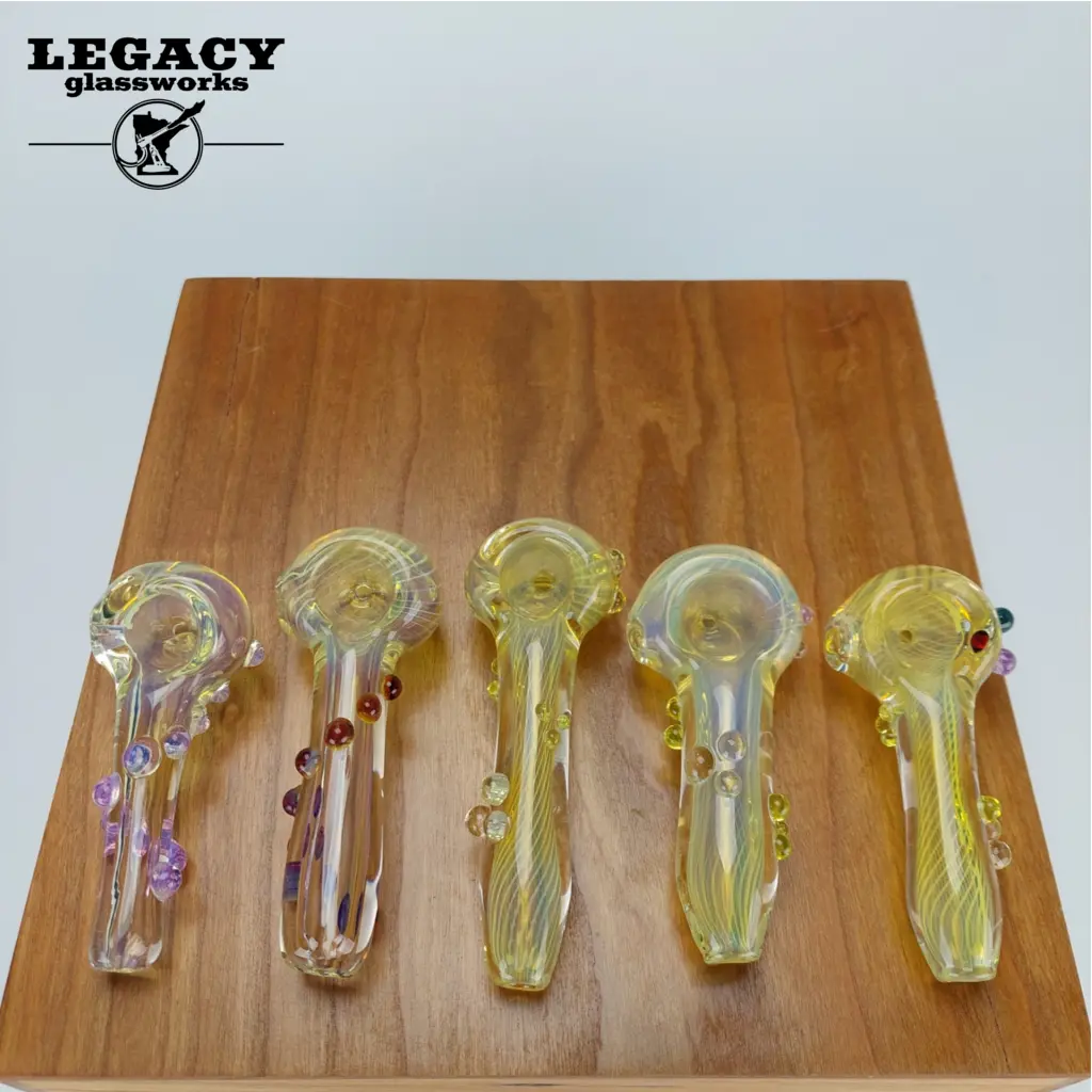 T.B.S.G. Fumed Spoon With Dots 1